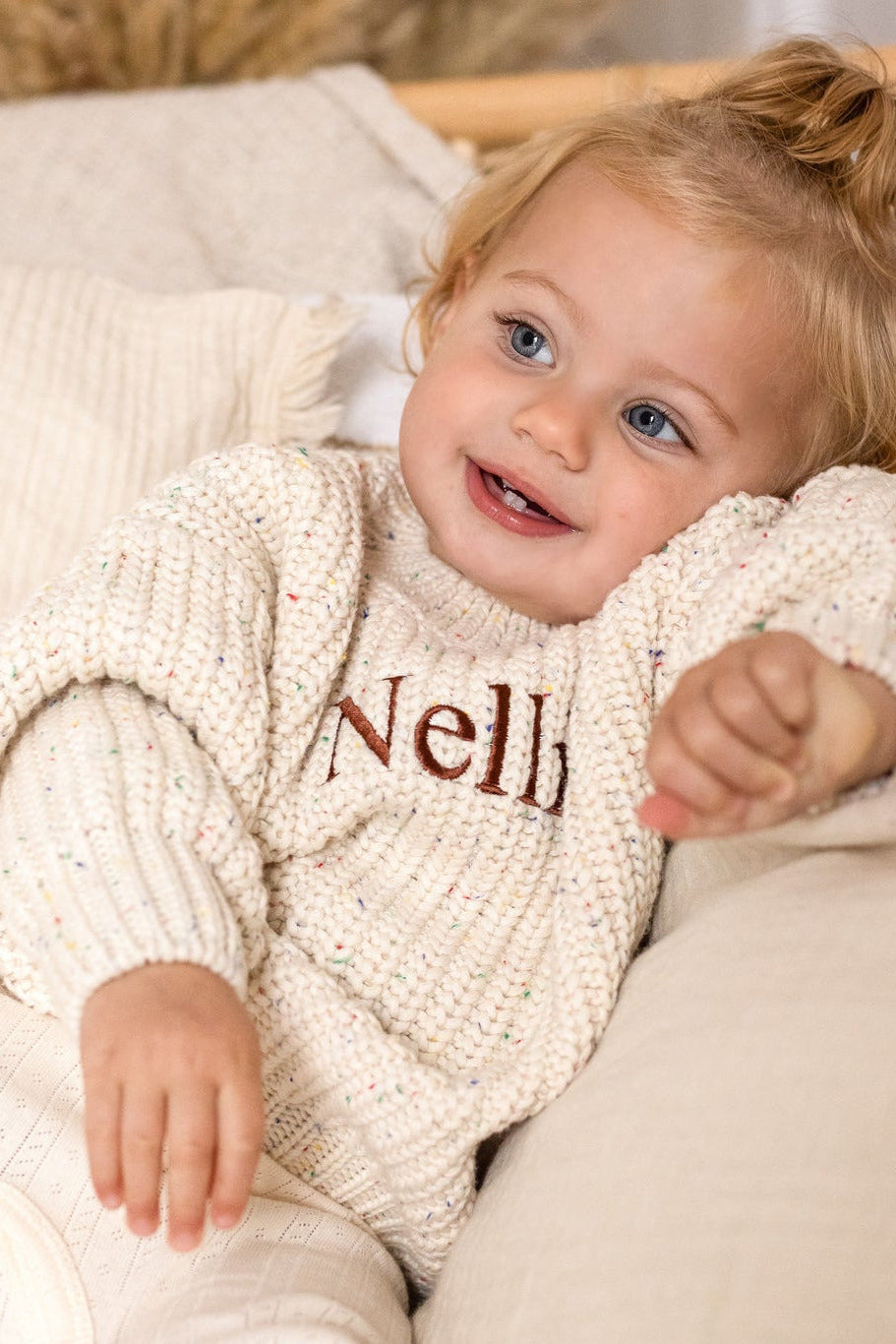 COZY Rainbow Speckle Chunky Sweater | Natural Cozy Crew Club Jumpers mora-uk.myshopify.com cozy-rainbow-speckle-chunky-sweater-natural   100% cotton, 20off, 33off, 40off, allproducts, baby, baby collection, bear, bear collection, bear print, BFCM-30, BFCM20, boy, china, CHRISTMAS20, clothing, embroidery, girl, hoodie, hoody, KNIT, new in, nightwear, onesie, PADDY20, playsuit, rainbow, ultracozy, WINTER20, zero