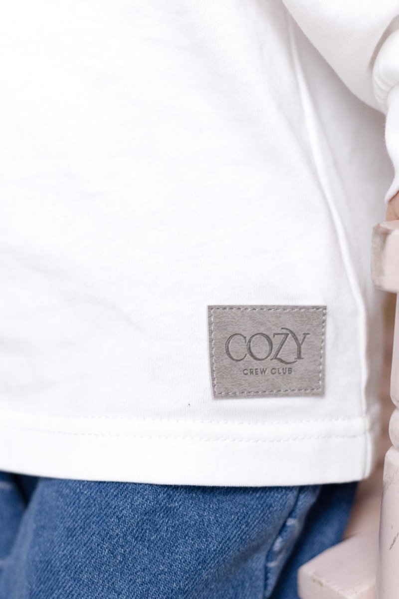 Mummy & Daddy Are My Fav Cozy Long Sleeve Tee - Cozy Crew Club