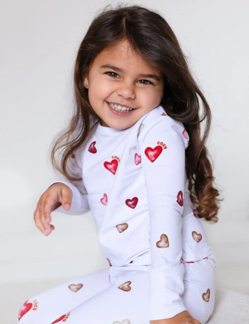 COZY In Love Cotton Two-Piece Set Long Sleeve Pyjamas - Cozy Crew Club