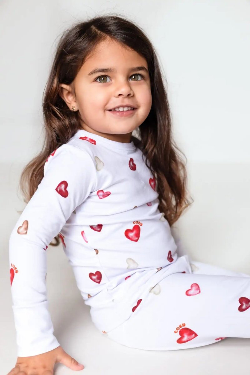 COZY In Love Cotton Two-Piece Set Long Sleeve Pyjamas - Cozy Crew Club