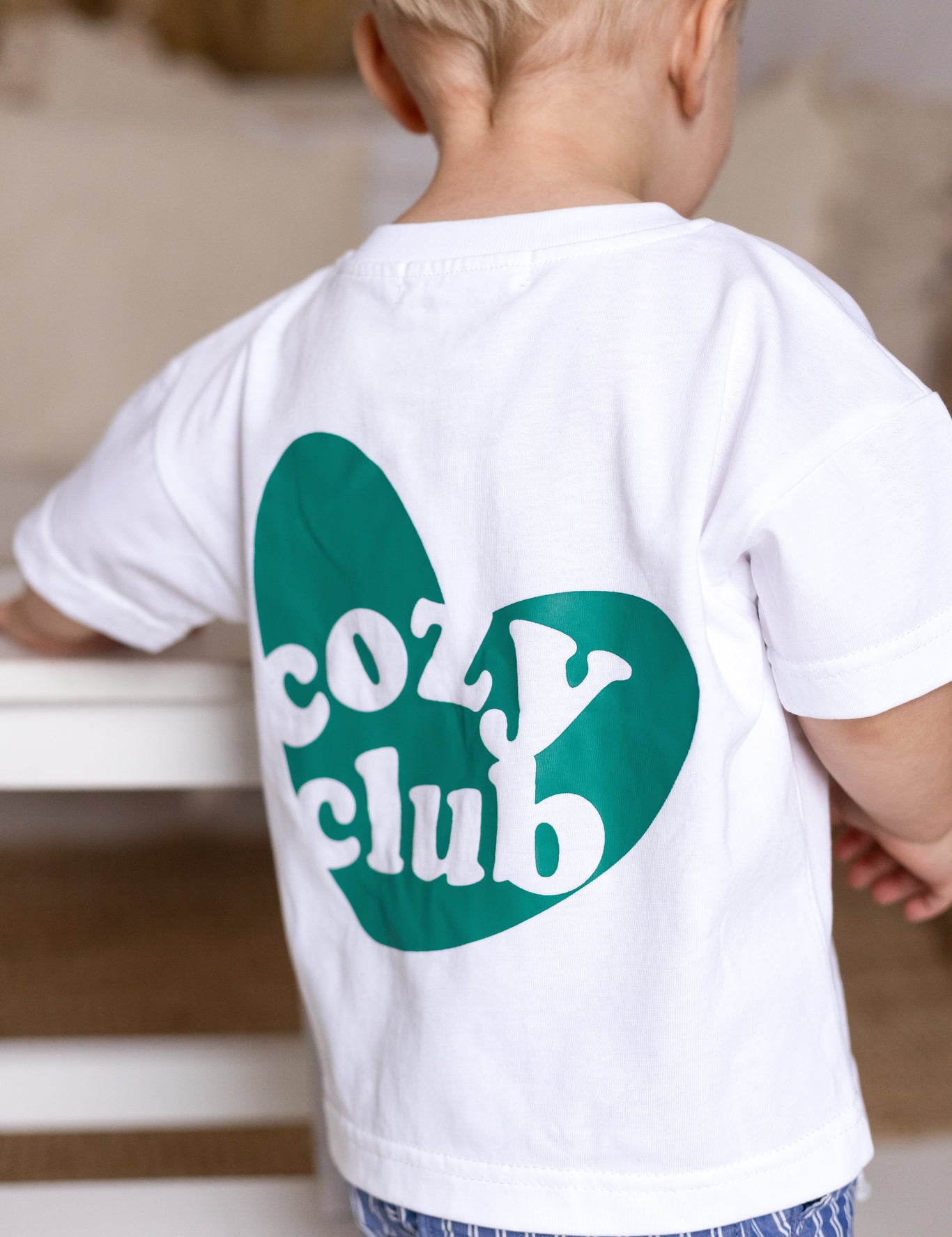 Cozy Heart Club Graphic Tee - White - Green Heart Cozy Crew Club T-Shirts mora-uk.myshopify.com cozy-heart-club-graphic-tee   All Products, aw25, BFCM-NEW20, CHRISTMAS20, navy, nonpersonalised, PADDY33, TOPS, ultracozy, whatnot, wholesale, wholesale-int, WINTER20