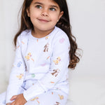 The COZY Hop Ribbed Cotton Two-Piece Set Long Sleeve Pyjamas - Cozy Crew Club