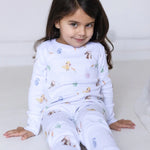 The COZY Hop Ribbed Cotton Two-Piece Set Long Sleeve Pyjamas - Cozy Crew Club