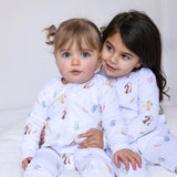 The COZY Hop Ribbed Cotton Two-Piece Set Long Sleeve Pyjamas - Cozy Crew Club