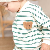 The Striped Polo Bear Tracksuit - Cozy Crew Club