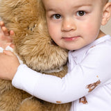 Bear Cotton Zip Sleepsuit One Piece - Cozy Crew Club