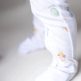 The COZY Hop Sleepsuit Ribbed Cotton Zip One Piece - Cozy Crew Club