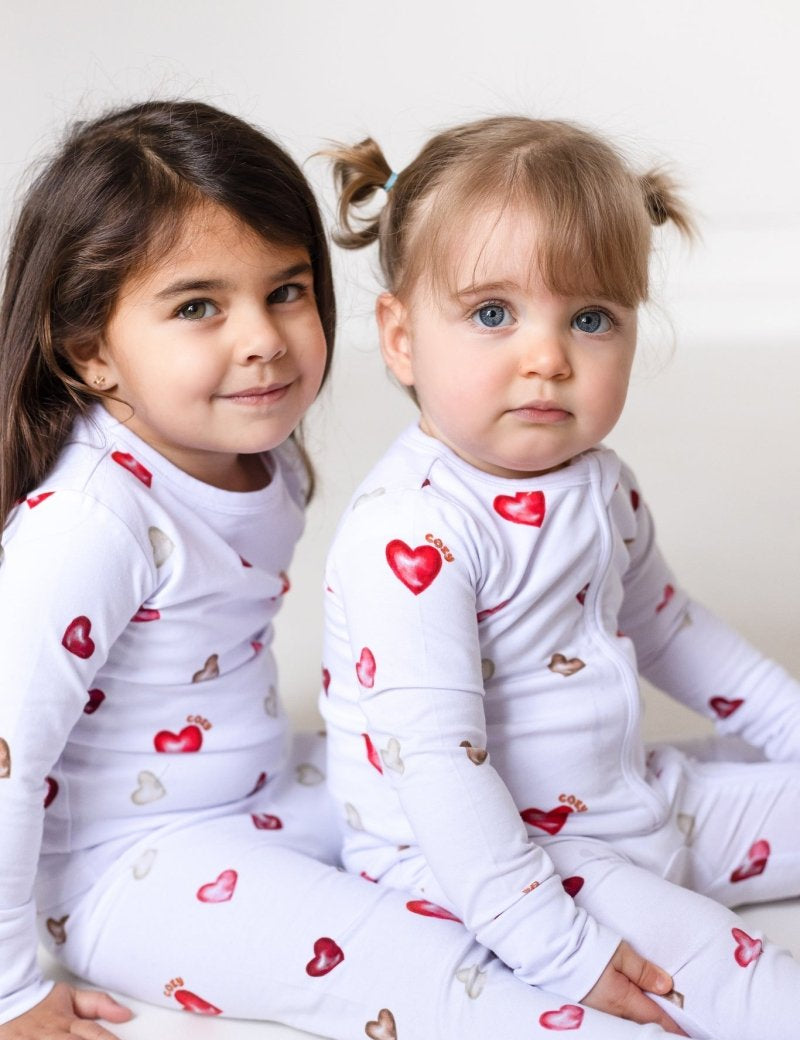 COZY In Love Cotton Zip Sleepsuit One Piece - Cozy Crew Club