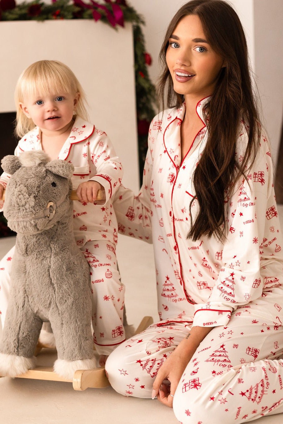 Mini COZY Fa La La Christmas Pyjamas