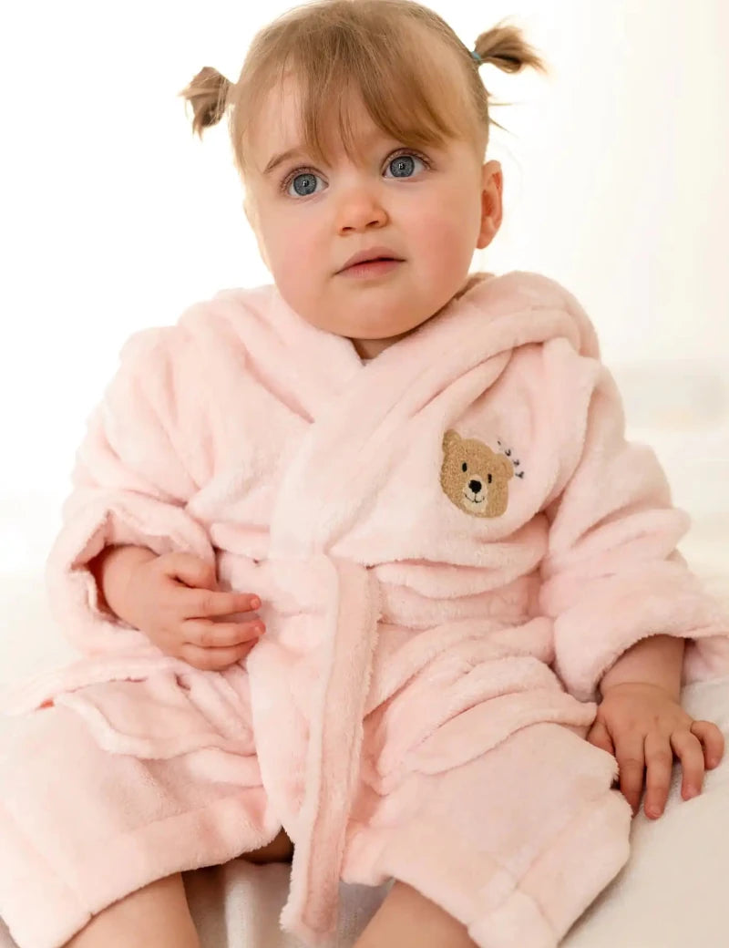 COZY Bear Hooded Dressing Gown Bear Ears - Pink Cozy Crew Club Dressing Gown mora-uk.myshopify.com cozy-bear-hooded-dressing-gown-bear-ears-pink   baby, bath, bathrobe, bear, dressing gown, hooded, new in, personalise, soft, zero  COZY Bear Hooded Dressing Gown Bear Ears - Pink Cozy Crew Club Dressing Gown mora-uk.myshopify.com cozy-bear-hooded-dressing-gown-bear-ears-pink   baby, bath, bathrobe, bear, dressing gown, hooded, new in, personalise, soft, zero