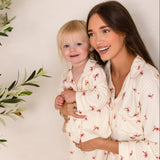 Mini COZY Rosy Ribbon Pyjamas