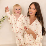 Adult COZY Rosy Ribbon Pyjamas