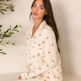 Adult COZY Rosy Ribbon Pyjamas
