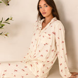 Adult COZY Rosy Ribbon Pyjamas