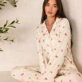 Adult COZY Rosy Ribbon Pyjamas