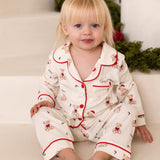 Mini COZY Holly Jolly Christmas Bear Pyjamas