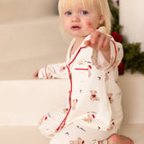 Mini COZY Holly Jolly Christmas Bear Pyjamas