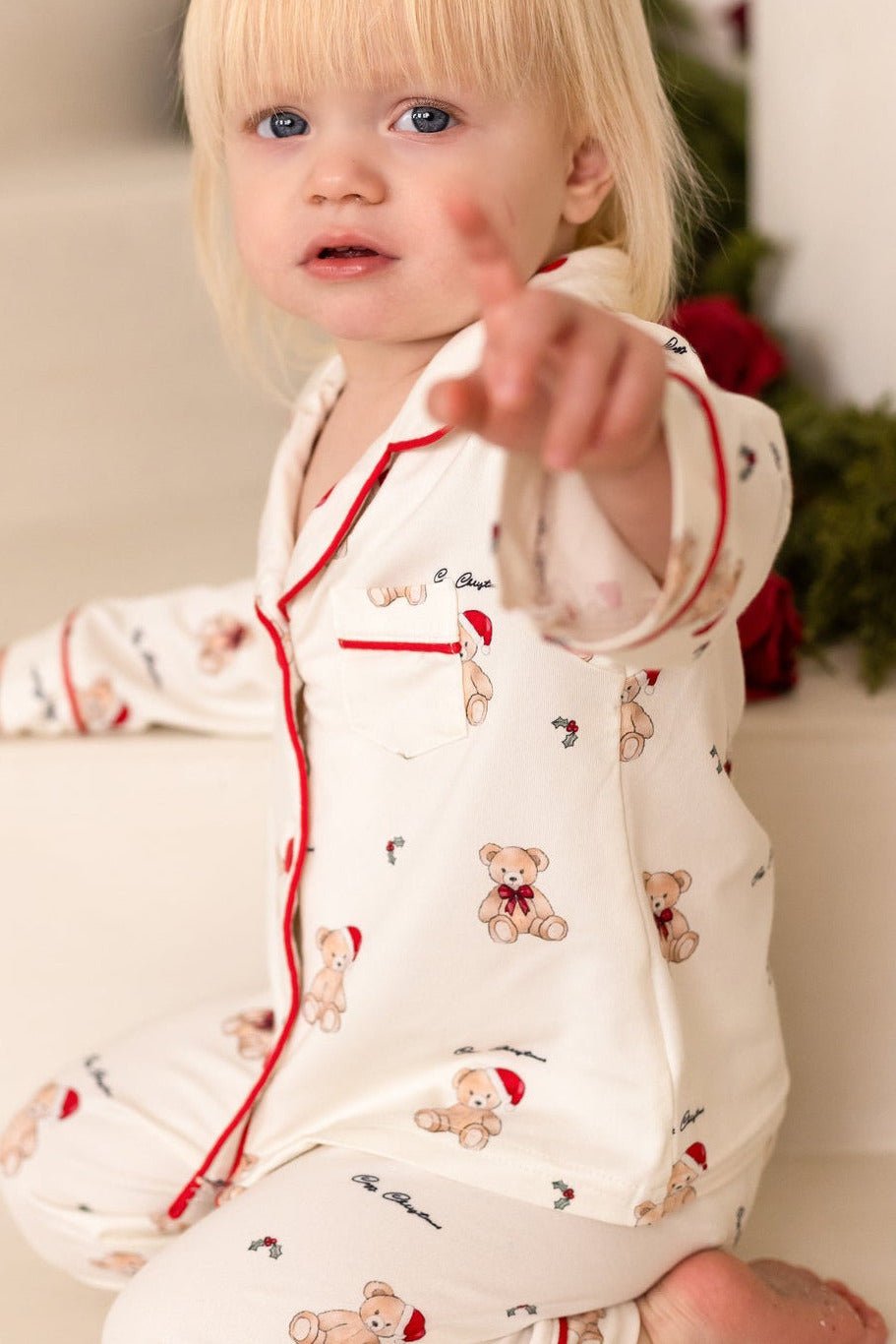 Mini COZY Holly Jolly Christmas Bear Pyjamas Cozy Crew Club Pyjamas mora-uk.myshopify.com the-cozy-holly-jolly-bear-pyjamas   allproducts, baby, baby pajamas, bear, bear pj, bear pyjamas, BFCM-EXTRA20, BFCM-NEW20, CHILDSPLAY, christmas, new in, nightwear, pajamas, pj, pjs, pyjamas, soft, specialtag, ultracozy, WINTER40, zero