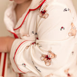 Mini COZY Holly Jolly Christmas Bear Pyjamas
