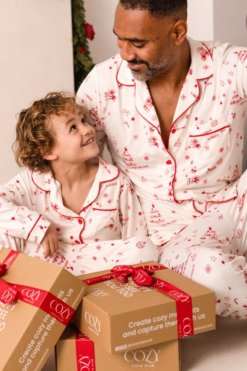 Mini COZY Fa La La Christmas Pyjamas Cozy Crew Club Pyjamas mora-uk.myshopify.com mini-cozy-fa-la-la-christmas-pyjamas   allproducts, baby, baby pajamas, BFCM-EXTRA20, BFCM-NEW20, CHILDSPLAY, christmas, christmas pjs, new in, nightwear, pajamas, pj, pjs, pyjamas, soft, specialtag, ultracozy, WINTER40, zero