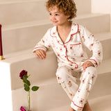 Mini COZY Holly Jolly Christmas Bear Pyjamas
