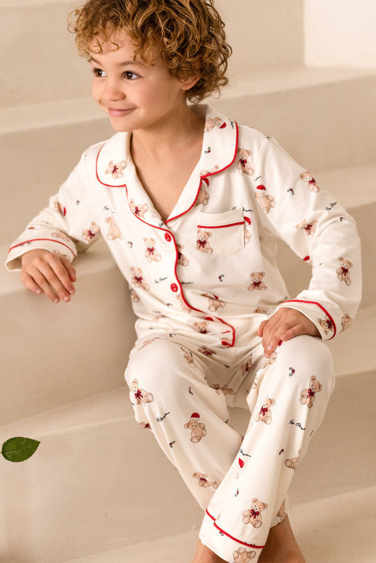 Mini COZY Holly Jolly Christmas Bear Pyjamas Cozy Crew Club Pyjamas mora-uk.myshopify.com the-cozy-holly-jolly-bear-pyjamas   allproducts, baby, baby pajamas, bear, bear pj, bear pyjamas, BFCM-EXTRA20, BFCM-NEW20, CHILDSPLAY, christmas, new in, nightwear, pajamas, pj, pjs, pyjamas, soft, specialtag, ultracozy, WINTER40, zero
