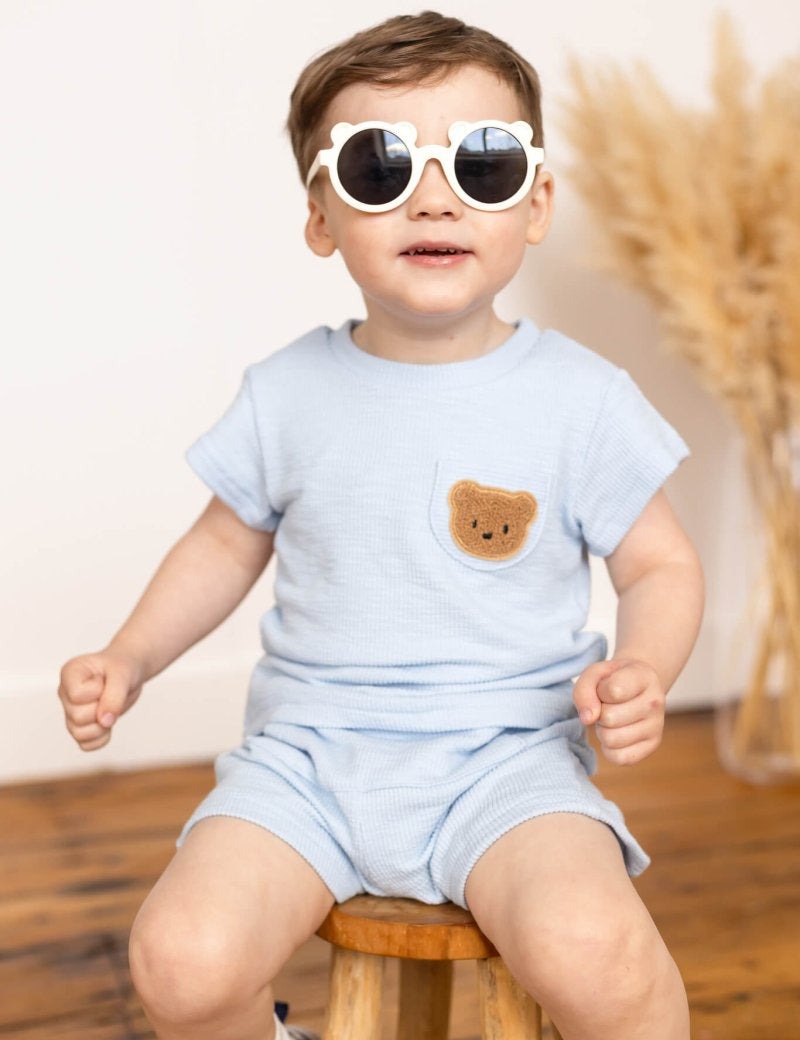 The Coloured Bear 2 Piece T-Shirt & Shorts Set - Cozy Crew Club