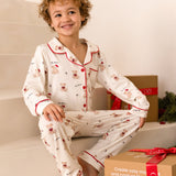 Mini COZY Holly Jolly Christmas Bear Pyjamas