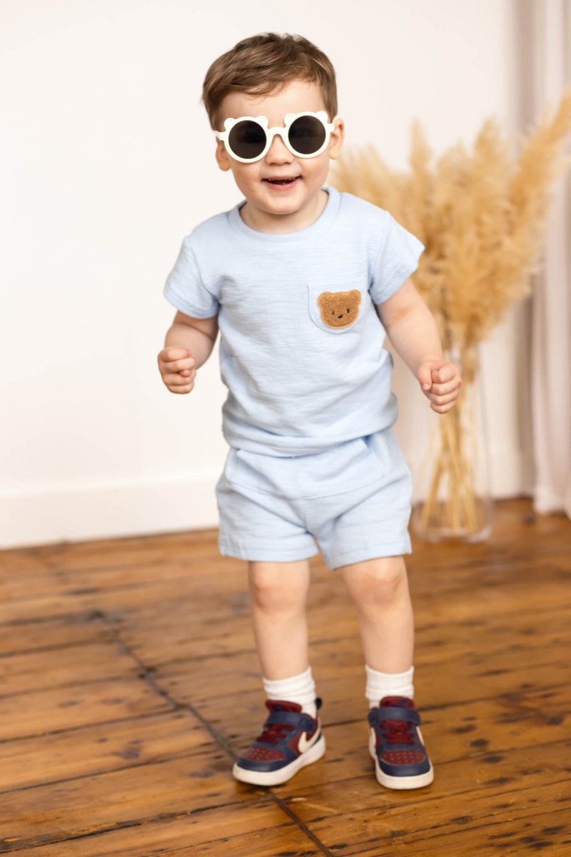 The Coloured Bear 2 Piece T-Shirt & Shorts Set - Cozy Crew Club