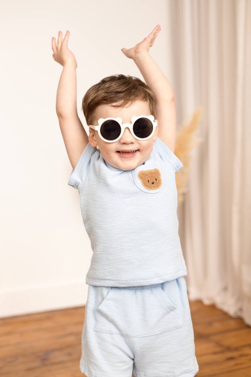 The Coloured Bear 2 Piece T-Shirt & Shorts Set - Cozy Crew Club