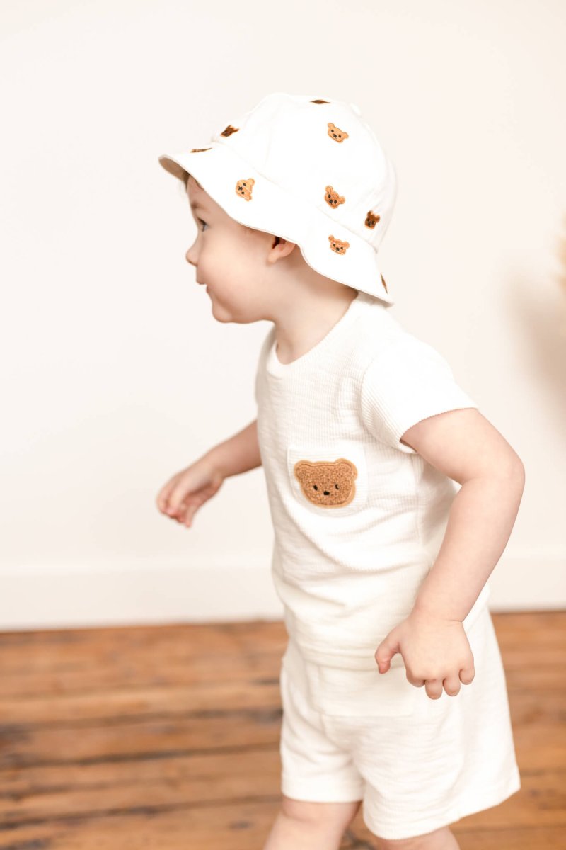 The Coloured Bear 2 Piece T-Shirt & Shorts Set - Cozy Crew Club