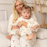 Adult COZY Rosy Ribbon Pyjamas - Cozy Crew Club