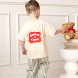 Spread The Love Cozy Crew Club Graphic Tee 100% Cotton