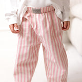 Cozy Crew Club Stripe Pants (Pink) 100% Cotton