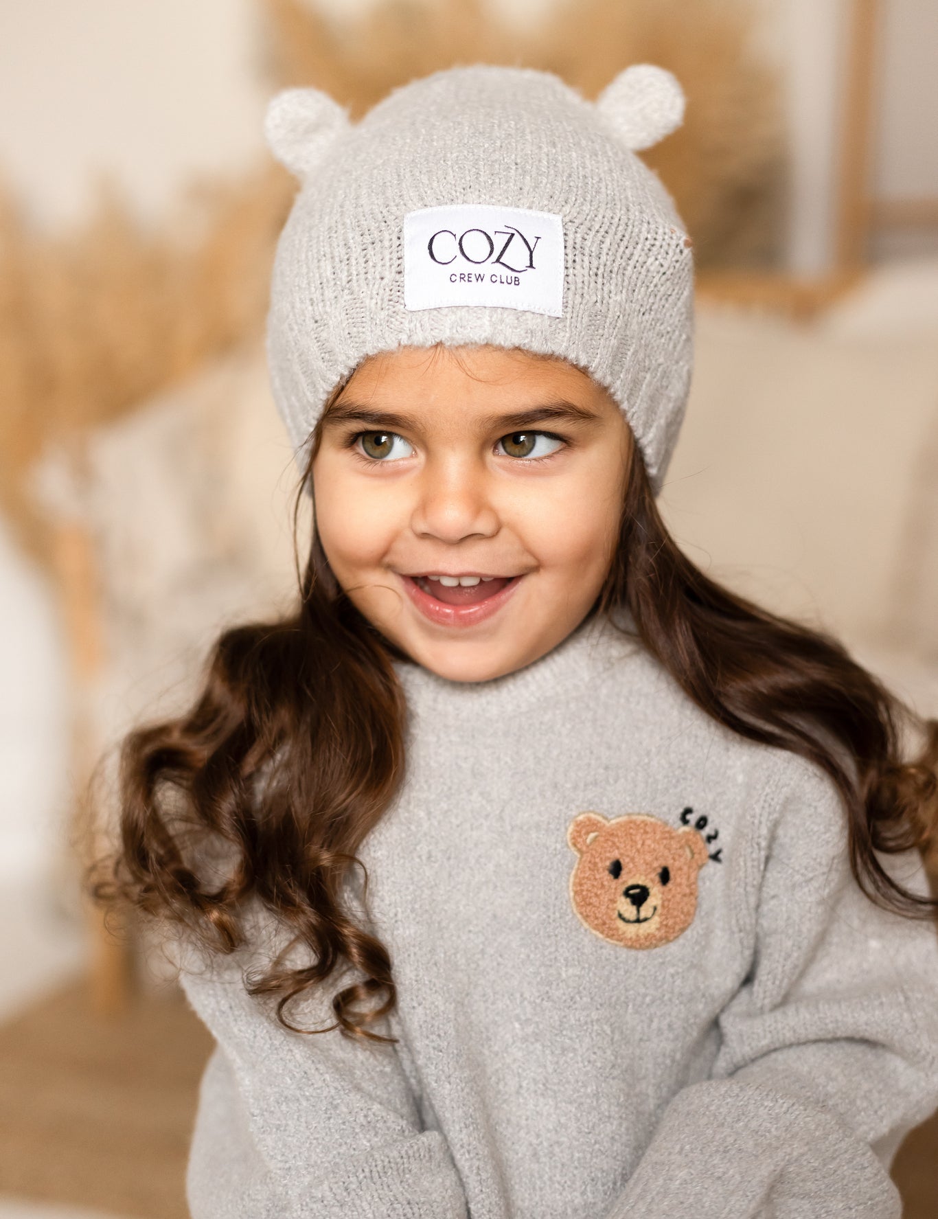 COZY Knitted Bear Beanie Hat Grey Cozy Crew Club Hats mora-uk.myshopify.com cozy-knitted-bear-beanie-hat-grey   10off, 20off, _upsell_the-bear-colour-tracksuit, acc, accessories, accessory, allproducts, baby, beanie, bear socks, BOBBIE, BOBBY, bow, china, clothing, daywear, HAT, hats, kids, KNIT, knitted, new in, nonpersonalised, PADDY33, ribbon, set, ultracozy, zero