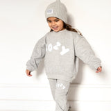COZY Knitted Beanie Hat Marl Grey - Cozy Crew Club