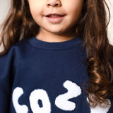 The COZY Little Lounger Tracksuit Navy