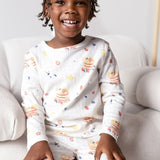 Mini Pointelle Pancake Club Pyjamas