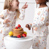 Mini Pointelle Pancake Club Pyjamas