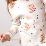 Mini Pointelle Pancake Club Pyjamas