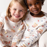 Mini Pointelle Pancake Club Pyjamas