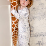 Lyons Den Cozy x Victoria Sanders Sleepsuit Baby Blue
