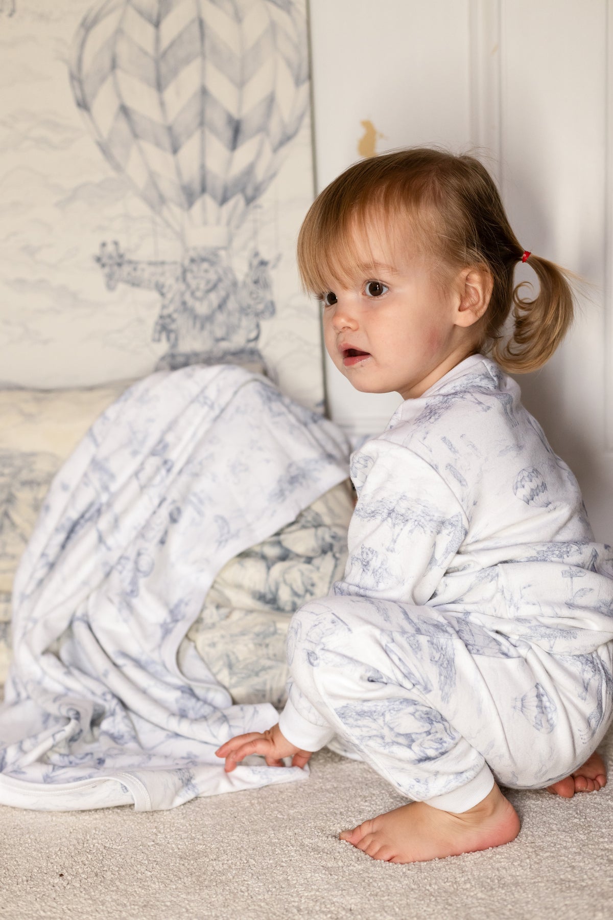 Lyons Den Cozy x Victoria Sanders Double-Layer Blanket – Baby Blue