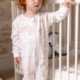 Lyons Den Cozy x Victoria Sanders Sleepsuit Parchment