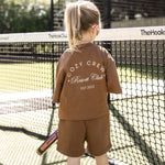Mini Cozy Crew Resort Club Shorts - Toffee Cozy Crew Club Outfit Sets mora-uk.myshopify.com cozy-crew-resort-club-shorts-toffee   5POUND, All Products, BFCM-60, BFCM20, BOTTOMS, CHRISTMAS20, easter50, Holiday Inn, nonpersonalised, PADDY33, resort club collection, shorts, ultracozy, whatnot, wholesale, wholesale-int, WINTER80