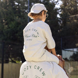 Adult Cozy Crew Resort Club Tee - Ash Grey