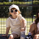Mini COZY Terry Towelling Tee - Sand Cozy Crew Club Outfit Sets mora-uk.myshopify.com cozy-terry-towelling-tee-sand   5POUND, All Products, BFCM-EXTRA20, BFCM20, CHRISTMAS20, easter50, extradiscount, Holiday Inn, resort club collection, SSSALE2550, terry, TOPS, ultracozy, whatnot, wholesale, wholesale-int, WINTER80