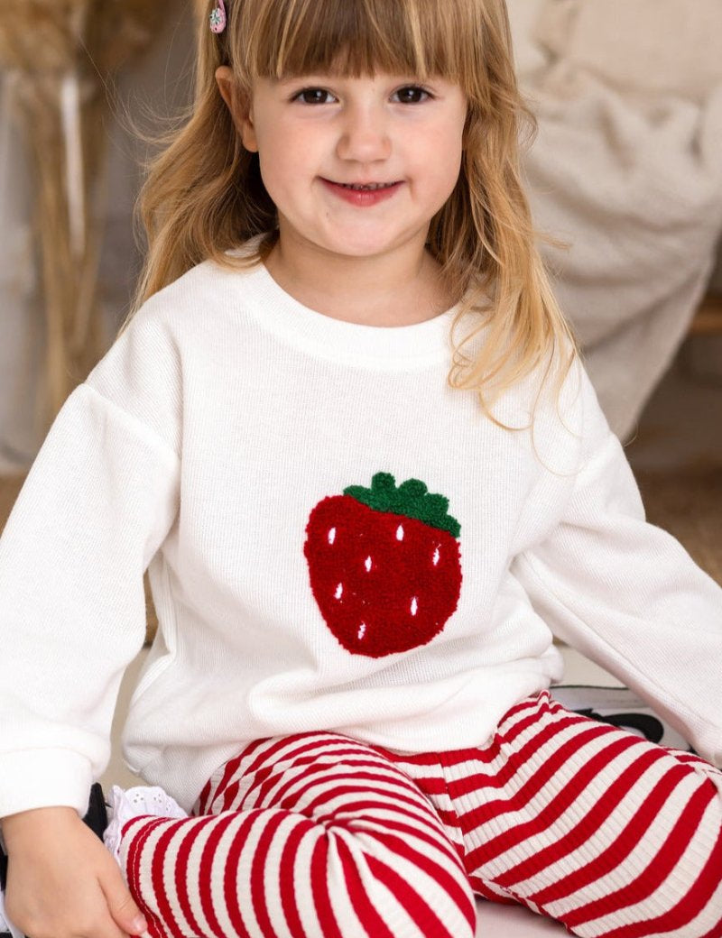 COZY Strawberry | Sweatshirt + Leggings - Cozy Crew Club