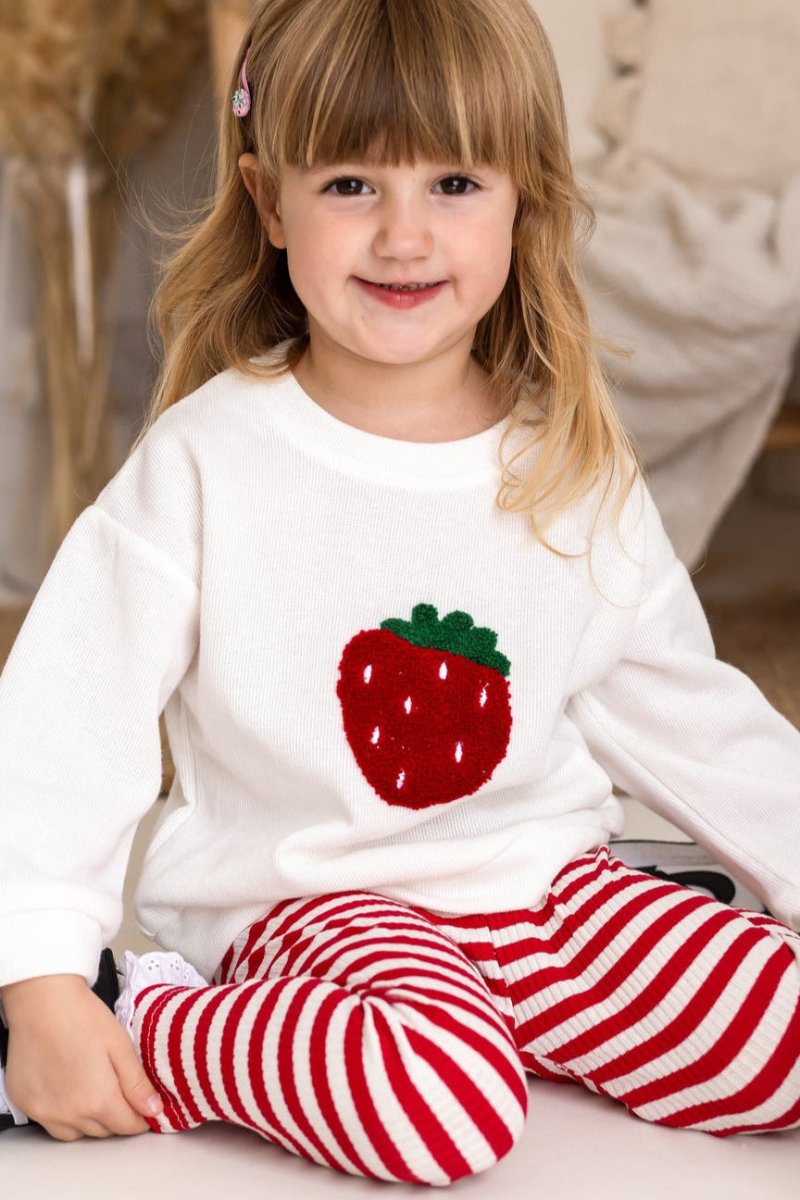 COZY Strawberry | Sweatshirt + Leggings - Cozy Crew Club