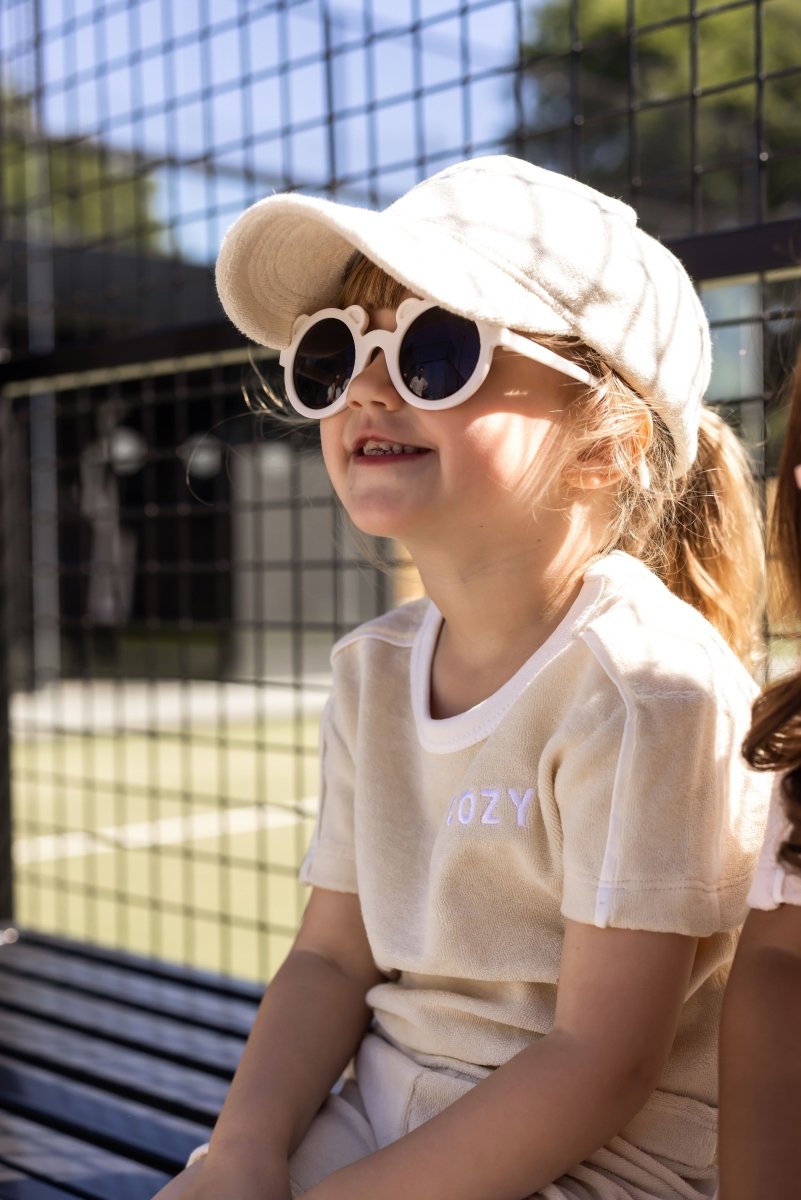 Mini COZY Terry Towelling Tee - Sand Cozy Crew Club Outfit Sets mora-uk.myshopify.com cozy-terry-towelling-tee-sand   5POUND, All Products, BFCM-EXTRA20, BFCM20, CHRISTMAS20, easter50, extradiscount, Holiday Inn, resort club collection, SSSALE2550, terry, TOPS, ultracozy, whatnot, wholesale, wholesale-int, WINTER80